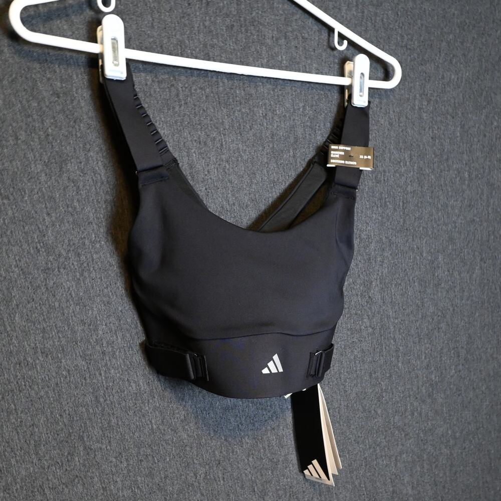 NEW Adidas Women's XS 32AB Fast Impact Luxe High Support Bra Training Run NWT